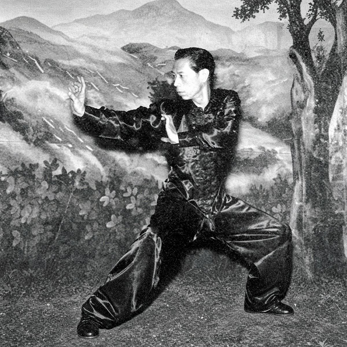 Grandmaster Lam Cho in a fighting stance
